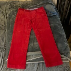 Polo by Ralph Lauren Red Corduroy Casual Pants